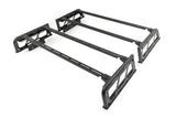 DV8 Offroad 07-23 Toyota Tundra / 09-23 Ford F150 Raptor MTO Series Bed Rack -  2pc Adj. - RRUN-03
