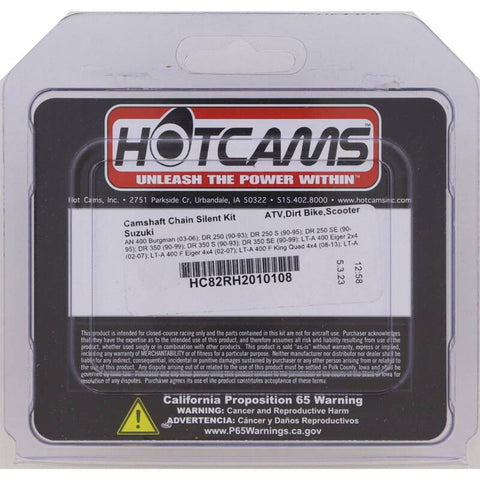 Hot Cams 03-06 AN 400 Burgman/90-93 DR 250 Camshaft Chain Silent Kit - HC82RH2010108