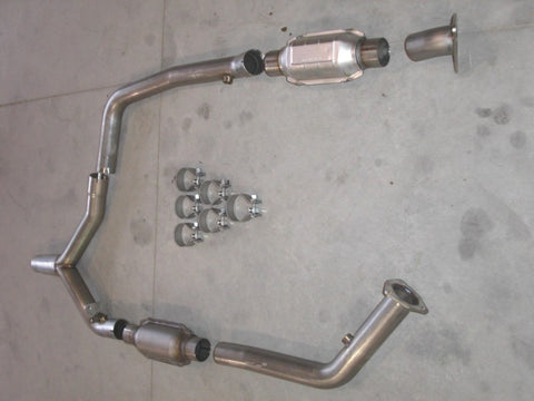 Stainless Works Chevy Camaro / Firebird 2000-02 Exhaust Catted - CA0002DC