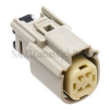 NAMZ 07-23 V-Twin Molex MX-150 4-Position Female Connector - Gray (HD 72444-07GY) - NM-33472-4002