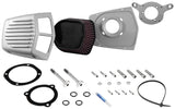 K&N Street Metal Intake System 08-16 Harley-Davidson Shaker Silver H/D Touring Models - RK-3951S
