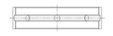 ACL Toyota 1GR-FE V6 Tundra Standard Size High Performance Main Bearing Set - 4M8263H-STD