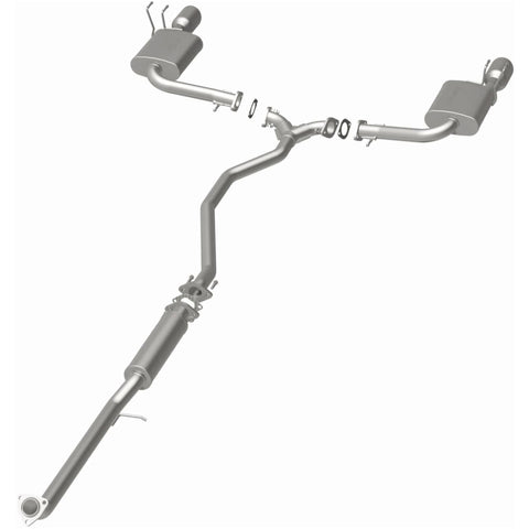 MagnaFlow Cat-Back 2016 Honda Civic (Sedan Only) 1.5L L4 Turbo 2.25in SS Dual Outlet - 19312