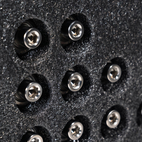 Wheel Mate Titanium Wheel Stud Conversion (Raw Ti) - M14x1.25 to M14x1.5 - 74mm - 60deg Lug Nut - TIM14C6074R