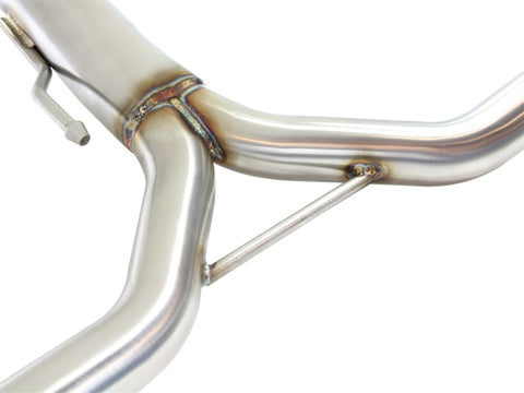 aFe Takeda Exhaust 304SS Dual Cat-Back w/ Polished Tips 13-17 Honda Accord  LX/EX/EX-L Sedan L4 2.4L - 49-36605