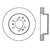 StopTech 05-10 GMC Sierra 1500 (w Rear Drum) / 07-09 GMC Yukon Front Left Slotted & Drilled Rotor - 127.66057L