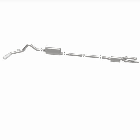 MagnaFlow 2020 Ford F250/F350 3.5in Street Series Cat-Back Exhaust Rear Passenger Exit-Polished Tip - 19530