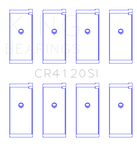 King Mitsubishi 4G63/64 DOHC (Size +0.5) Rod Bearing Set - CR4120SI0.5