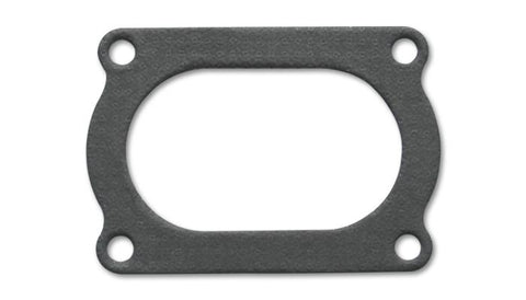 Vibrant 4 Bolt Flange Gasket for 3in O.D. Oval tubing (Matches #13175S) - 13175G