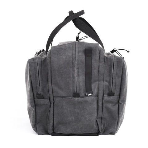 Go Rhino XVenture Gear Bag - Large (13x14x22in. Closed) 12oz Waxed Canvas - Black - XG1080-01