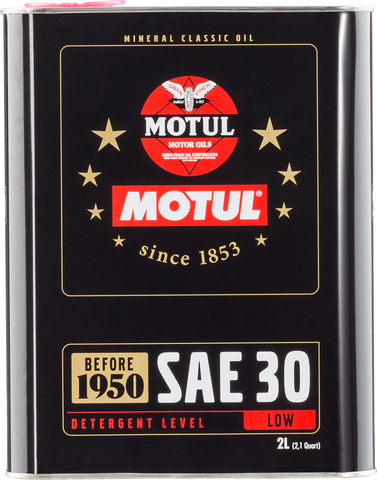 Motul Classic SAE 30 Oil - 6x2L - 104509