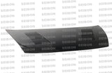 Seibon 06-10 Honda Civic 2 Door TS Style Carbon Fiber Hood - HD0607HDCV2D-TS