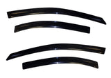 AVS 12-18 Chevy Sonic Ventvisor Outside Mount Window Deflectors 4pc - Smoke - 94472