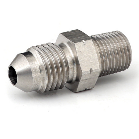 GFB 1/8in BSPT Male to -4AN Male Flare (Stainless Steel) - 3847