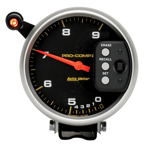 Autometer Pro-Comp 5 inch 9000 RPM Dual Range w/ Shift-Lite and Memory Tach - 6852