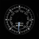 Autometer Chrono 2-1/16in 15PSI Pressure Gauge - 8162