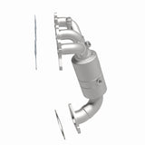 MagnaFlow DF Cat Conv 07-11 Chrysler Sebring 2.7L Rr Manifold/08-10 Dodge Avenger 2.7L Rear Manifold - 51861