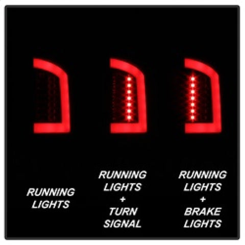 Spyder 02-06 Dodge Ram 1500 V3 Light Bar LED Tail Light - Blk Smoke (ALT-YD-DRAM02V3-LBLED-BSM) - 5084125