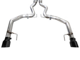 AWE 2024 Ford Mustang GT Fastback S650 RWD Track Edition Cat-Back Exhaust w/ Dual Diamond Black Tips - 3020-33650