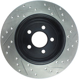 StopTech 05-13 Chrysler300/300C / 09-12 Dodge Challenger Rear Right Drilled & Slotted Rotor - 127.63060R