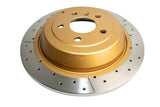 DBA 07-16 Mercedes-Benz GL320 Rear Street Drilled & Slotted Rotor - DBA2253X