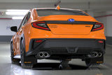 Rally Armor 22-26 Subaru WRX Black UR Mud Flap Altered Font Met. Blk Logo - MF92-UR-BLK/MBK-X