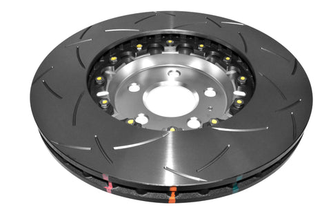 DBA 14-20 Audi A6 Quattro (w/345mm Front Rotor) Front 5000 Series Slotted Rotor w/Silver Hat - 52832SLVS