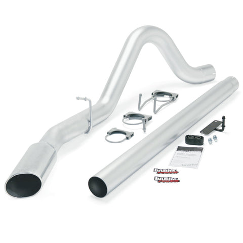 Banks Power 08-10 Ford 6.4L (All W/B) Monster Exhaust System - SS Single Exhaust w/ Chrome Tip - 49781