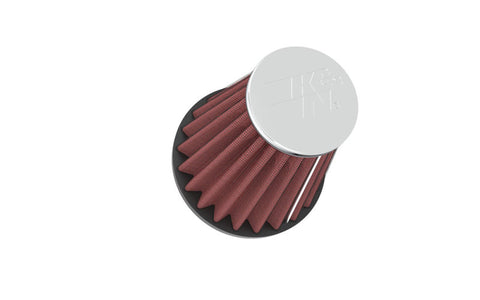 K&N Universal Chrome Filter 2.063in Flange ID x 3.5in Base OD x 2in Top OD x 4in H - RC-1200
