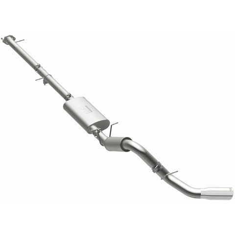 MagnaFlow 2022+ GM 2500/3500HD 6.6L Gas Single Passenger Side Rear Exit Cat-Back Exhaust - 19524