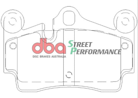 DBA 03-10 Porsche Cayenne SP500 Rear Brake Pads - DB1677SP