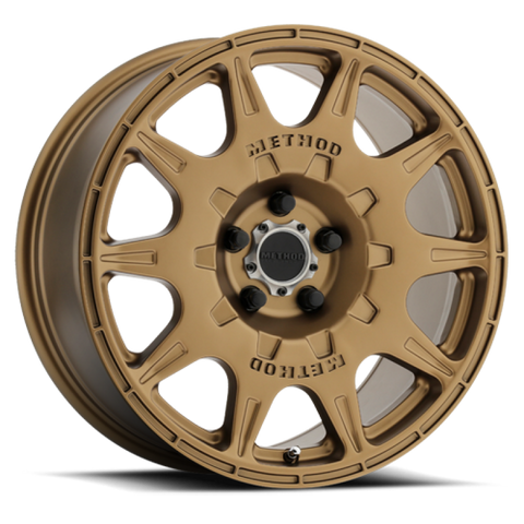 Method MR502 RALLY 17x8 +38mm Offset 5x100 67.1mm CB Method Bronze Wheel - MR50278051938-2