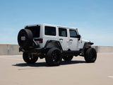 Road Armor 07-18 Jeep Wrangler JK Stealth Front Fender Flare Body Armor w/LED DRL - Tex Blk - 507AFF0B