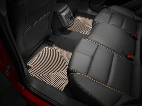 WeatherTech 2017+ Mercedes-Benz E-Class Rear Rubber Mats - Tan - W432TN