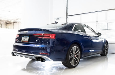 AWE Tuning Audi B9 S5 Coupe SwitchPath Exhaust w/ Black Diamond Tips (102mm) - 3025-43042