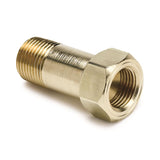 AutoMeter Fitting Adapter 3/8in. NPT Male Extension Brass For Mech. Temp. Gauge - 2271