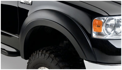 Bushwacker 04-08 Ford F-150 Extend-A-Fender Style Flares 2pc - Black - 20051-02