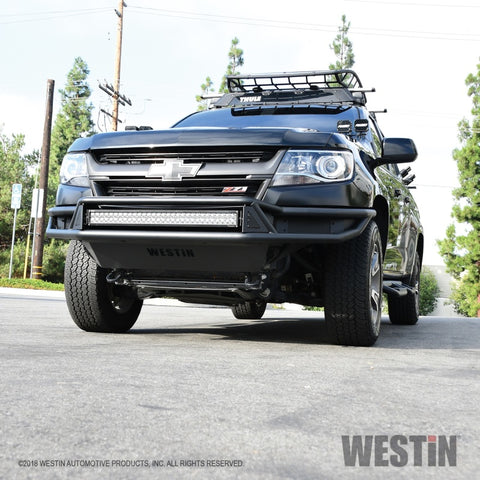 Westin 15-20 Chevrolet Colorado Outlaw Front Bumper - Tex. Blk - 58-61055