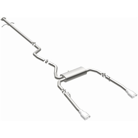MagnaFlow 13 Dodge Dart L4 1.4L T/C Dual Split Rear Exit Stainless Cat Back Perf Exhaust - 15181