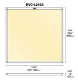 K&N HVAC Filter - 24 x 24 x 1 - HVC-12424