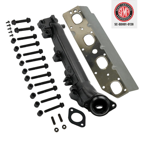 BD Diesel 14-24 RAM 2500-5500 6.4L Hemi Driver Side Exhaust Manifold - 1041456