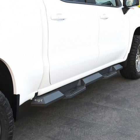 Westin 2019 Chevrolet Silverado/Sierra 1500 Crew Cab Xtreme Nerf Step Bars - Textured Black - 56-24135
