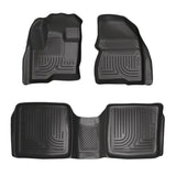 Husky Liners 09-12 Ford Flex/10-12 Lincoln MKT WeatherBeater Combo Black Floor Liners - 98741