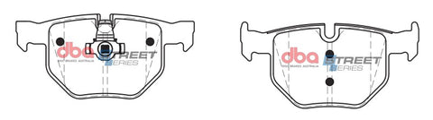 DBA 07-18 BMW X5 xDrive35d Rear Street Series Brake Pads - DB1694SS