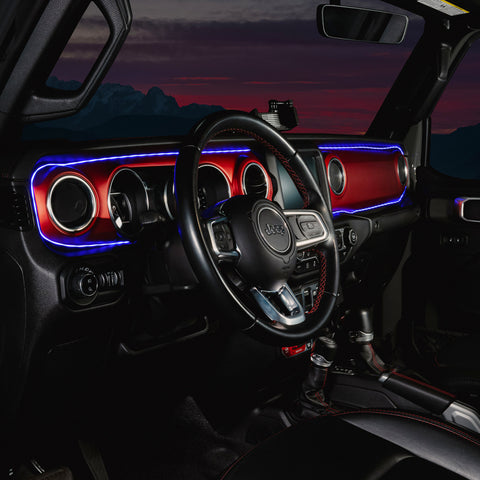 ORACLE Lighting Jeep Wrangler JL / Gladiator JT ColorSHIFT Fiber Optic LED Interior Kit - 4236-333
