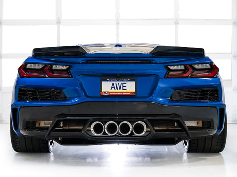 AWE Tuning 23-25 Chevrolet C8 Corvette Z06 5.5L SwitchPath Exhaust System - Chrome Silver Tips - 3025-42906