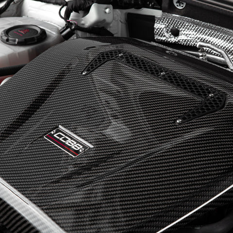Cobb Volkswagen GTI (MK7/MK7.5/MK8) / Golf R / Audi A3 & S3 (8V) Redline Carbon Fiber Engine Cover - 4V2600