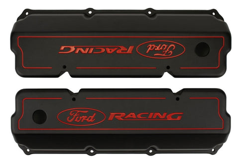 Ford Racing Cleveland Black Aluminum Valve Cover - M-6582-Z351B