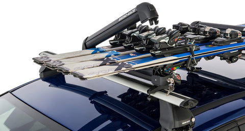 Rhino-Rack Universal Ski/Snowboard Carrier - Fits 4 Pairs of Skis or 2 Snowboards - Black - 574