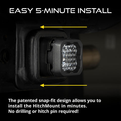 Diode Dynamics Hitch Mount LED Pod Reverse Kit C1R (No Harness) - DD7422NH
